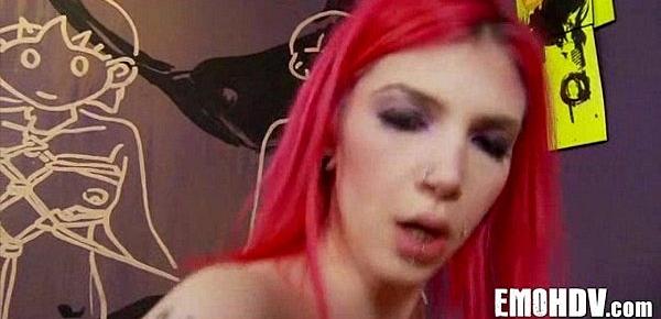  Emo whore takes cock 177